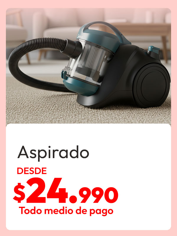 Aspirado desde 24.990