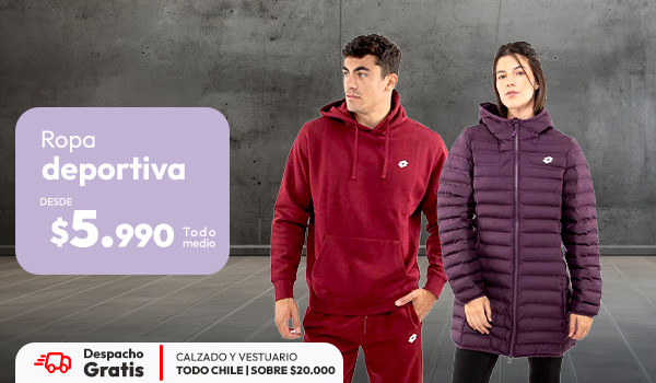 Ropa deportiva hombre