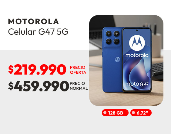 Celular Motorola G47 5g 128gb