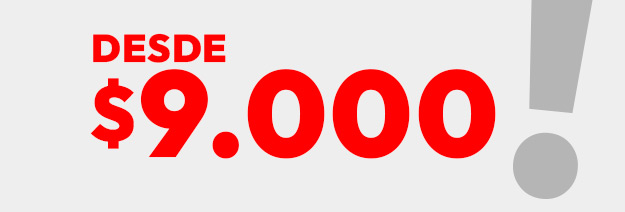 Liqui desde $9.000