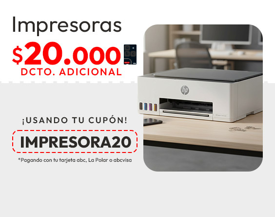 Cupón IMPRESORA20