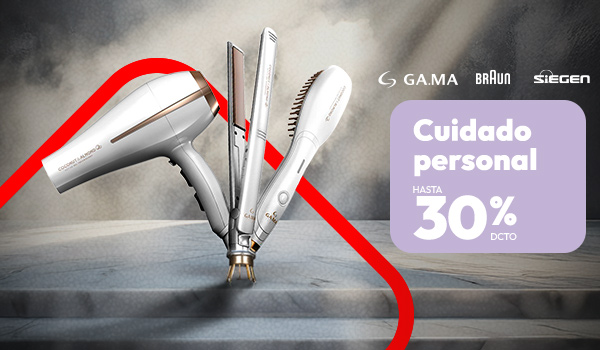 Cuidado personal hasta 30% dcto
