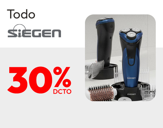 Todo siegen con un 30% dcto