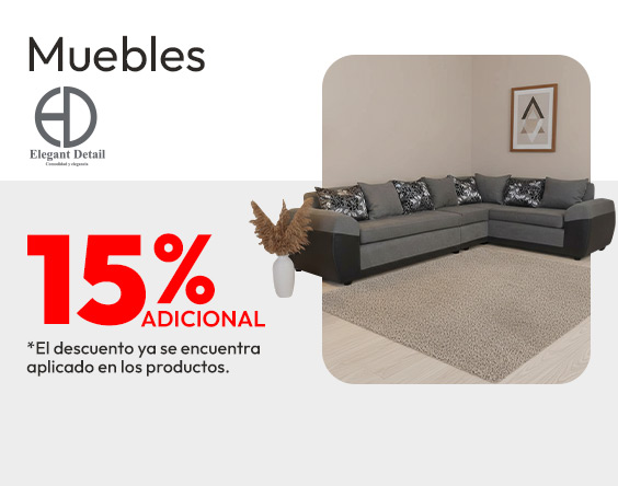 Elegant detail 15% adicional