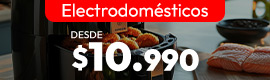 Electrodomésticos desde $10.990