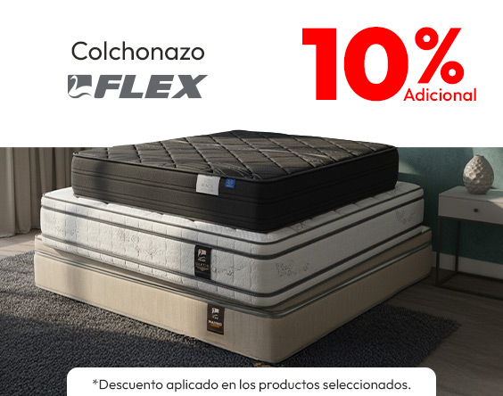 Colchonazo Flex 10% adicional