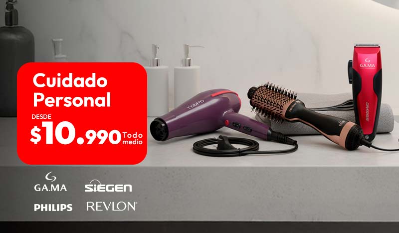 Cuidado personal desde $10.990