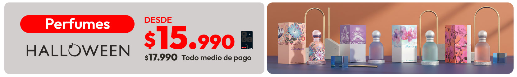Perfumes Halloween desde $15.990 en abc