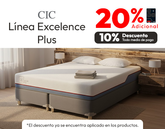 CIC  linea excellemce plus 10% tmp ; 20% tlp
