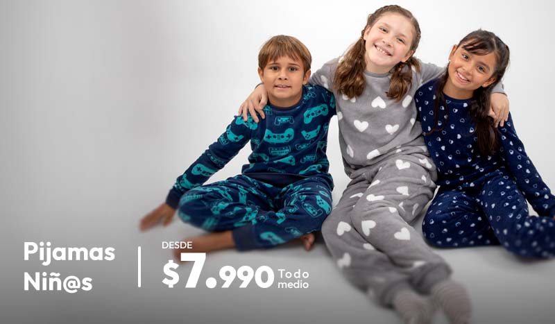 Pijamas Niñ@s desde 7.990