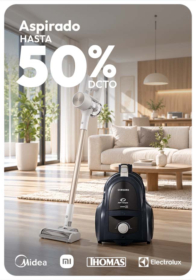 Aspirado hasta 50% de dcto