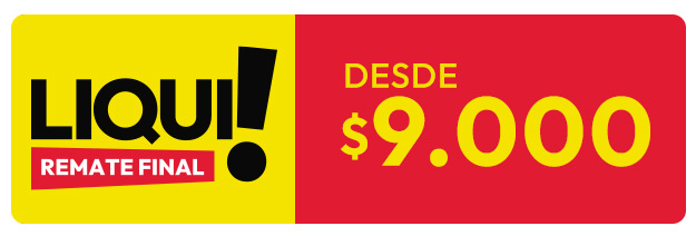 Liqui desde $9.000