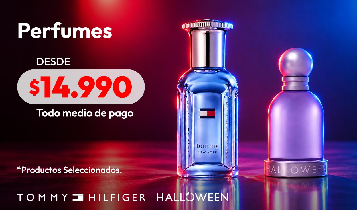 PERFUMES DESDE $14.990  PRODUCTOS SELECCIONADOS