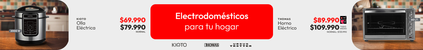 electrodomésticos para tu hogar