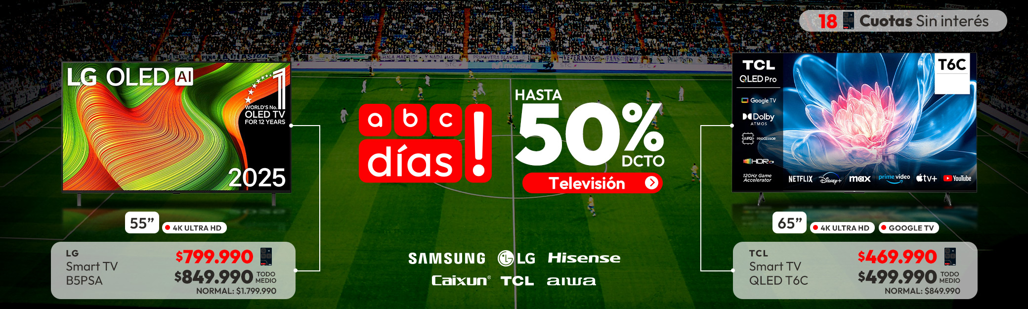 Televisores