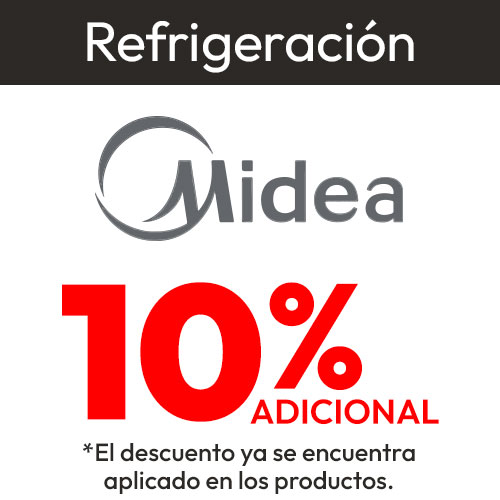 Midea 10% adicional