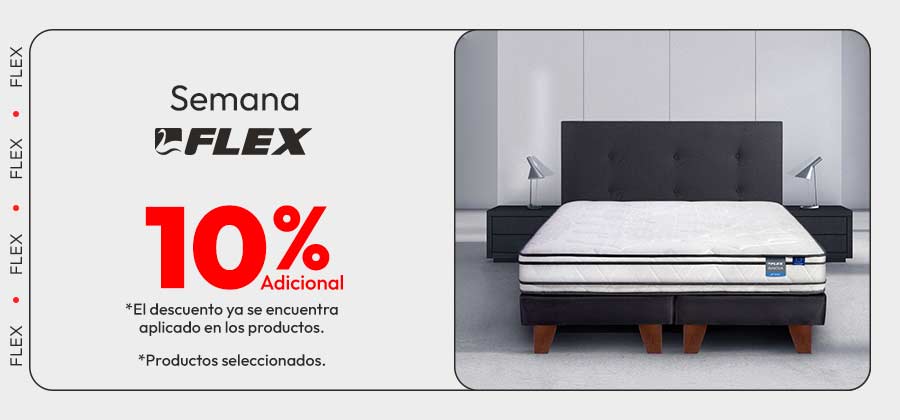 Semana Flex 10% adicional prodcutos seleccionados