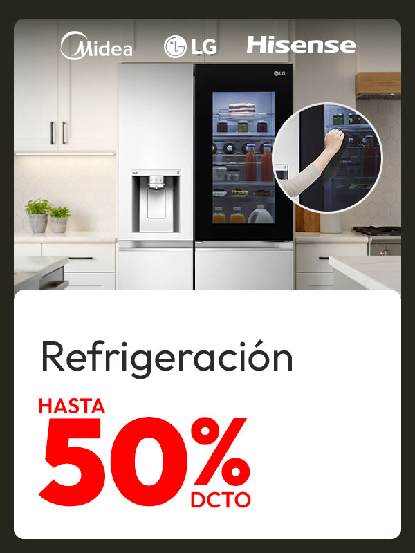 Refrigeración hasta 50% de dcto