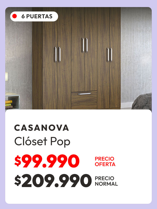 Muebles de Dormitorio hasta 70% de dcto
