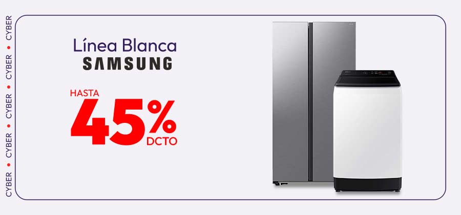 Samsung LB hasta 45% dcto