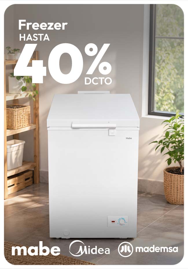 freezer desde $99.990