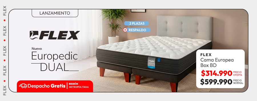 Flex - Lanzamiento Linea Europedic Dual