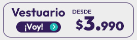 Vestuario desde $3.990