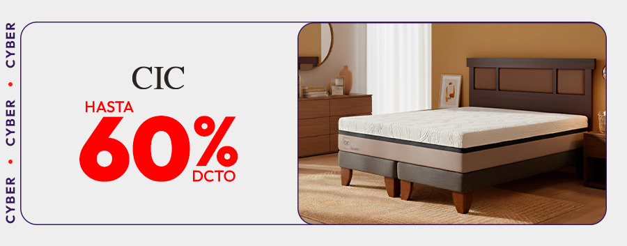 Cic Hasta 60% dcto