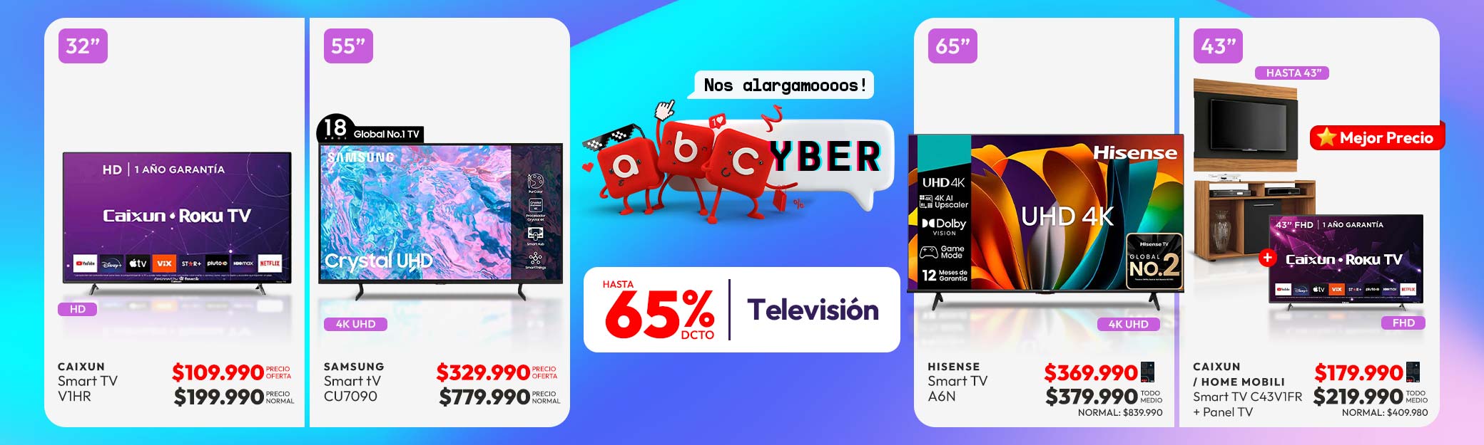 Televisores