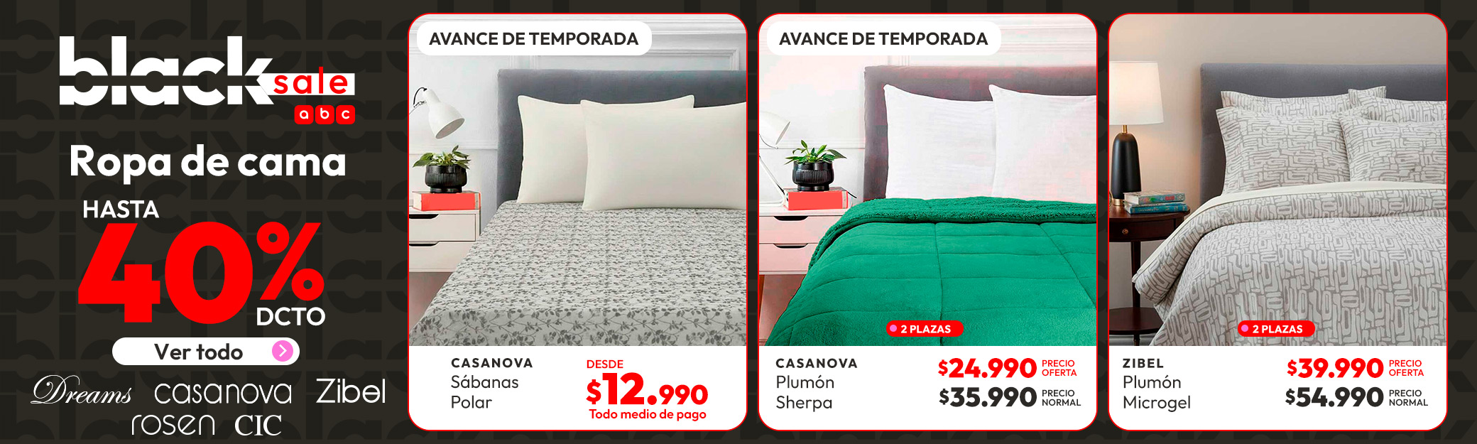 Ropa de cama