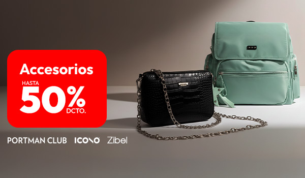 Accesorios hasta 50% dcto