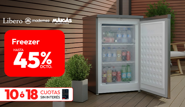 Refrigeración con 10 y 18 cuotas sin interés