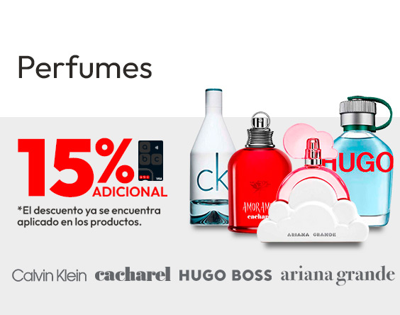 Perfumes 10% adicional