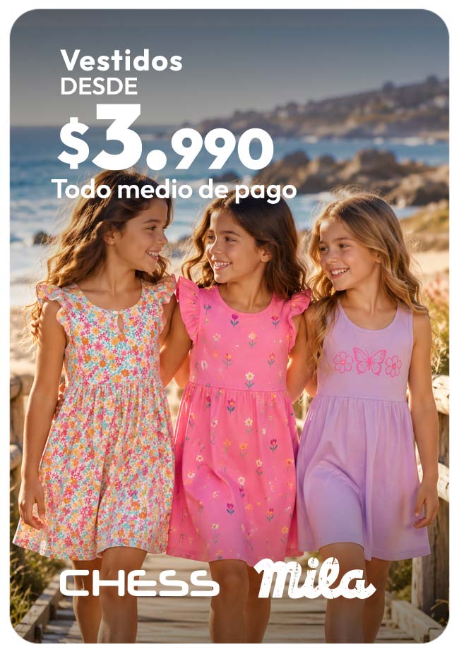 Vestidos desde $3.990