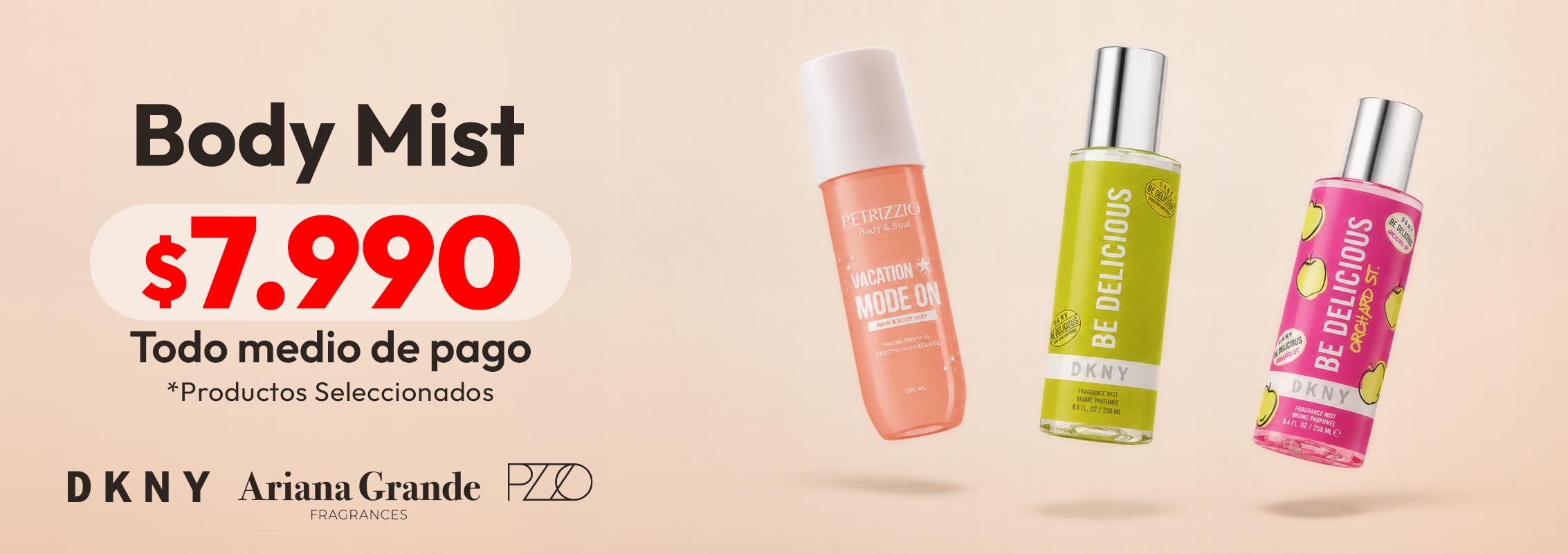 Body Mist $7.990