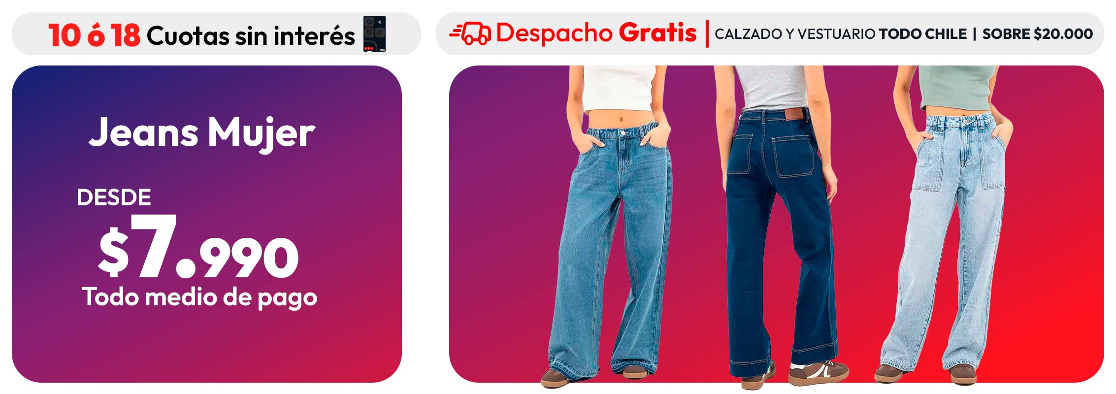 Jeans Mujer