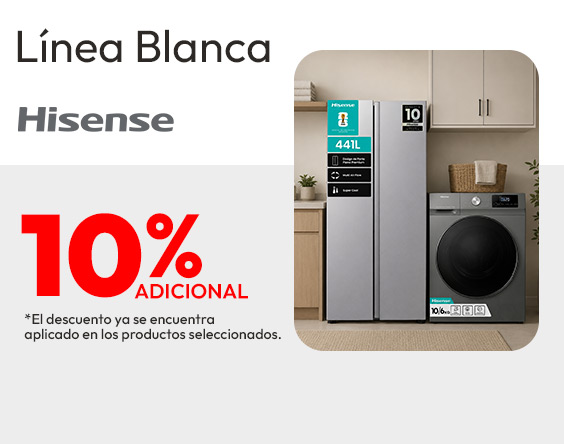Hisense Lb 10% Adicional