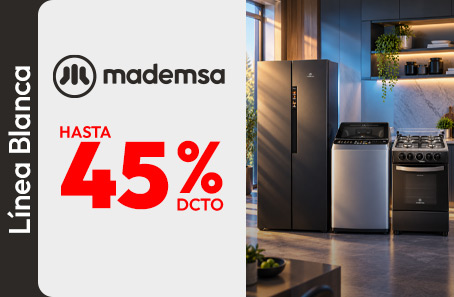 Mademsa hasta 45% de dcto