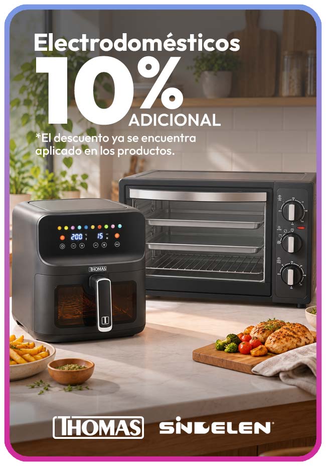 Hornos y microondas hasta 50% de dcto