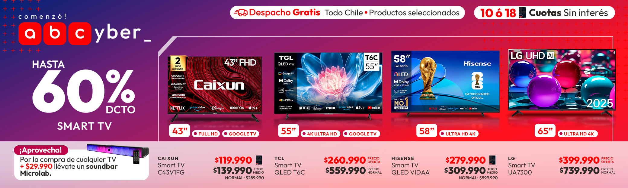 Televisores
