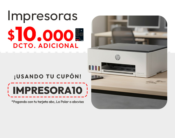 Cupón IMPRESORA10