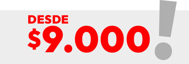 Liqui desde $9.000