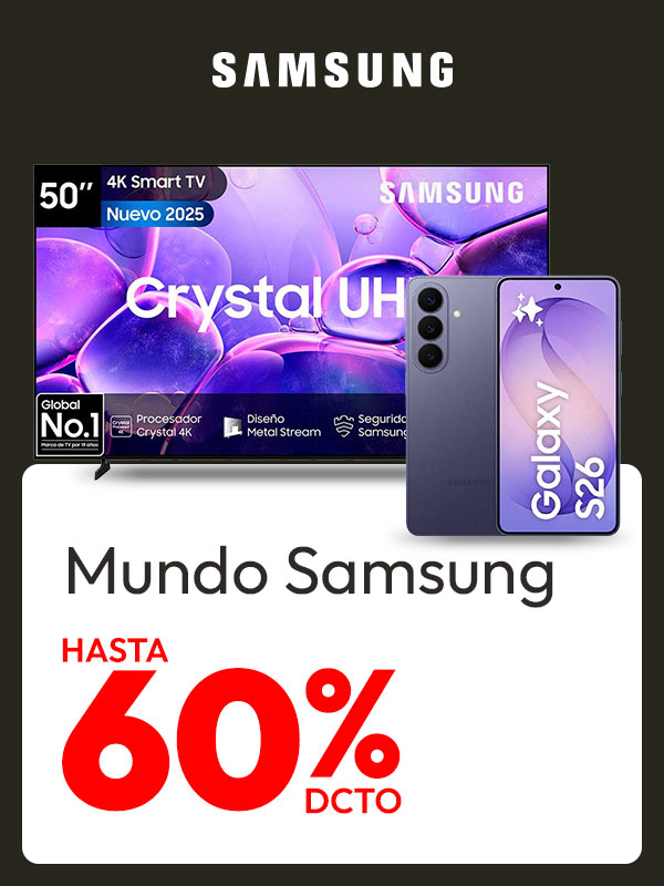 Mundo Samsung 60% dcto
