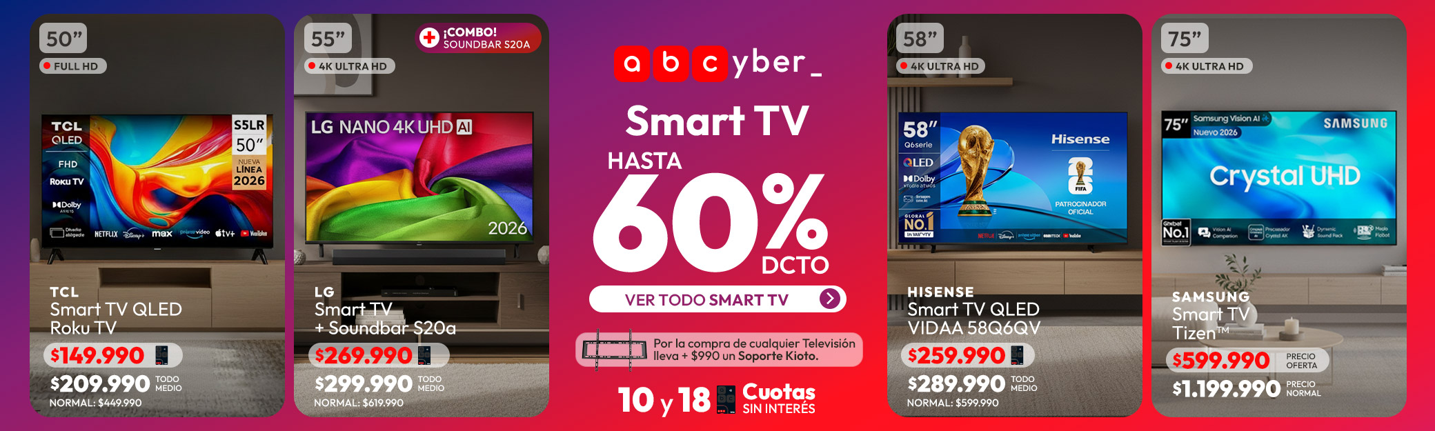 Televisores