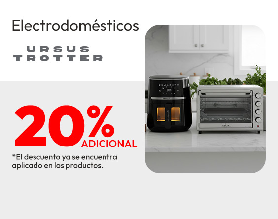 20% dcto electrodomésticos