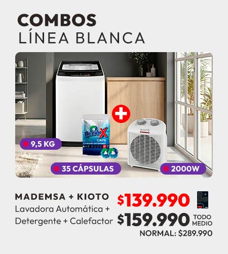 Combo Línea Blanca