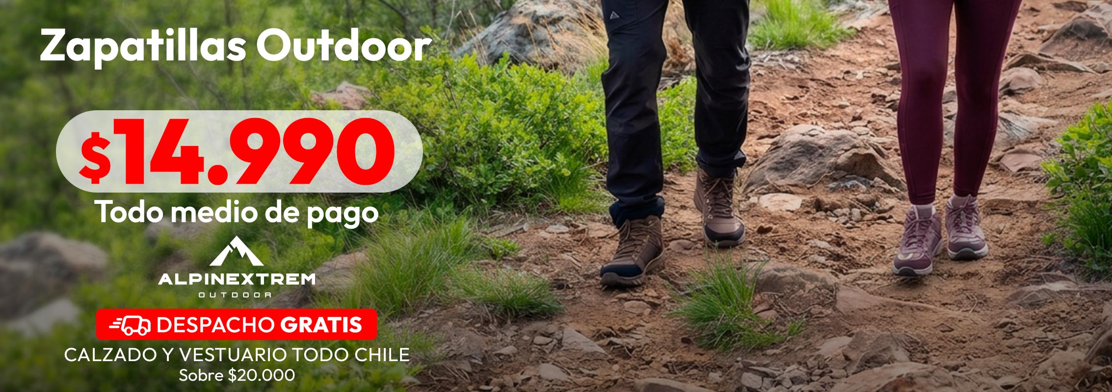 Zapatos outdoor