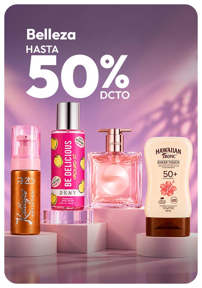 belleza hasta 50% dcto