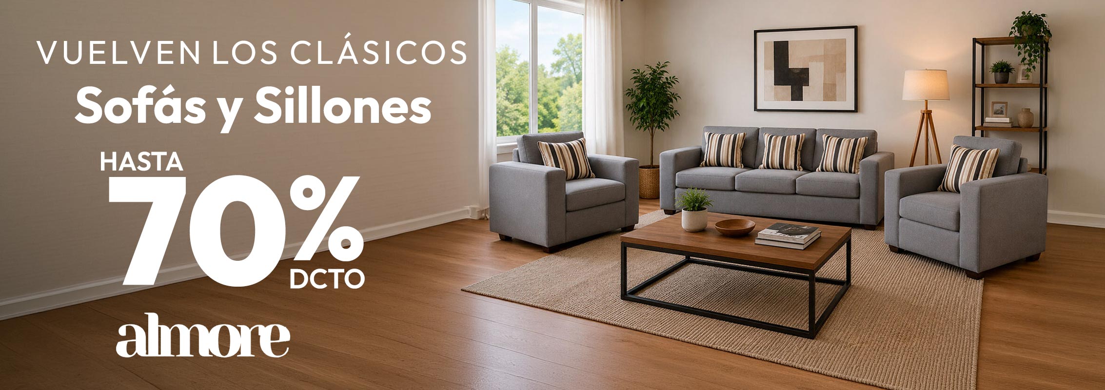 Vuelven los Clásicos Almore hasta 70% de dcto