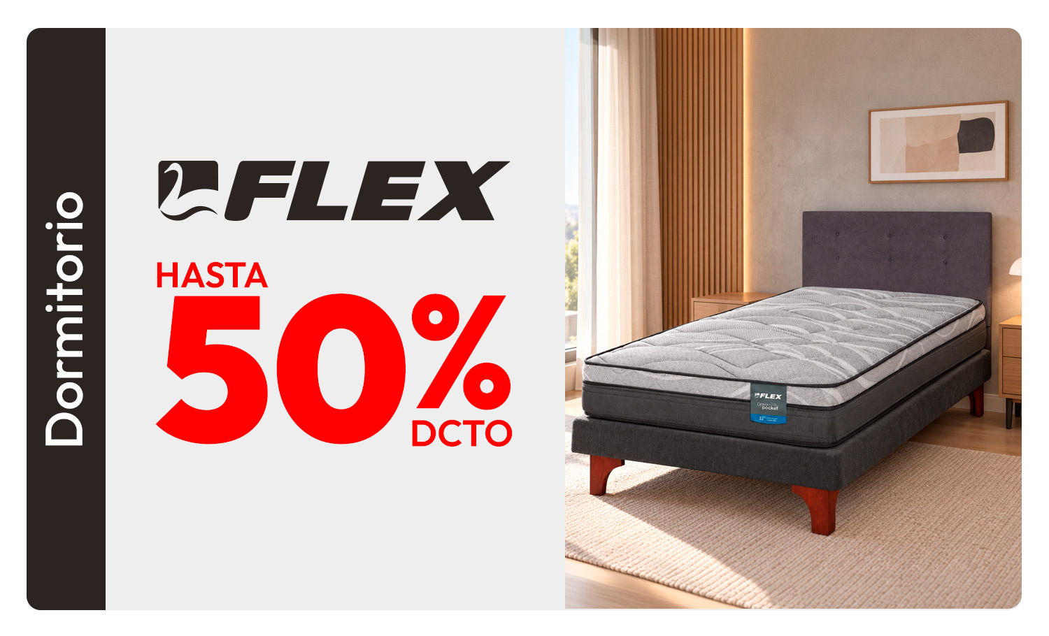 Flex hasta 50% de dcto